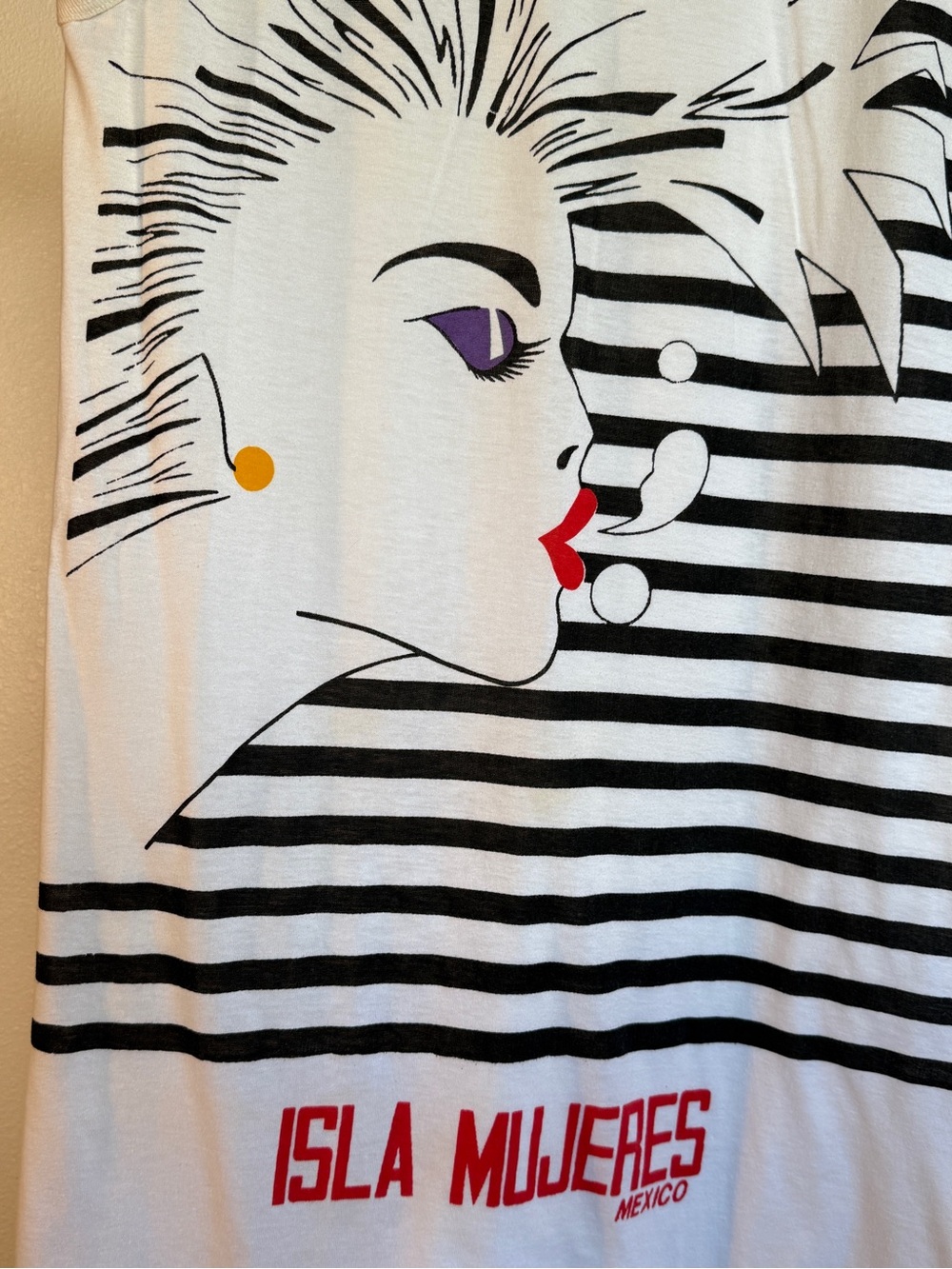 Vintage 80s Island Mujeres tank dress size L